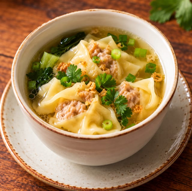 Wonton Soup.