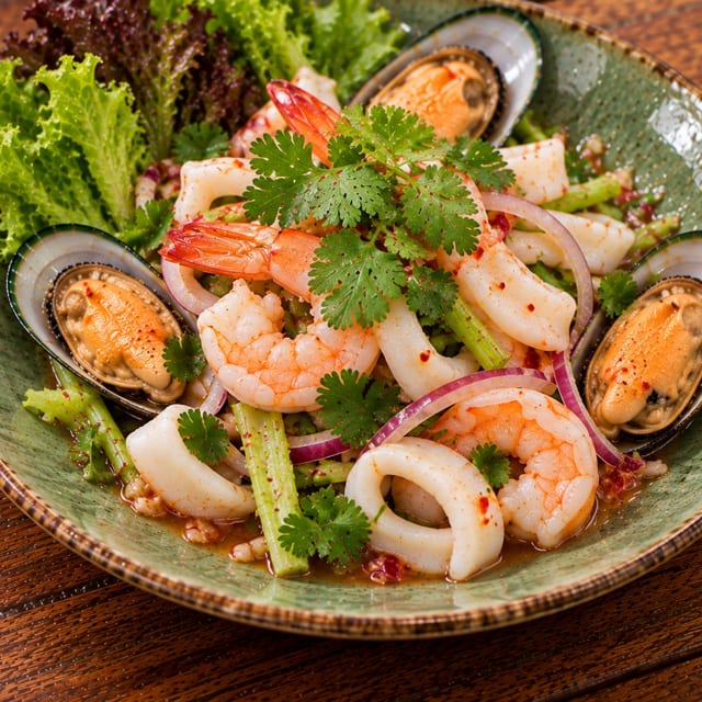 Yum Talay (Seafood Salad).