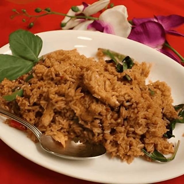 L Basil Fried Rice.